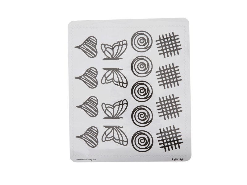 Трафарет для шоколадного декора