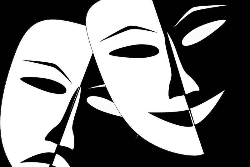 Театральные маски эмоции