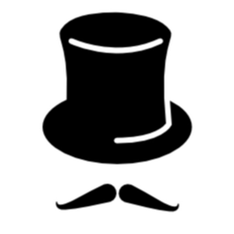 Шляпа цилиндр силуэт