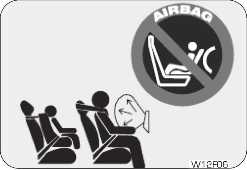 Airbag надпись вектор
