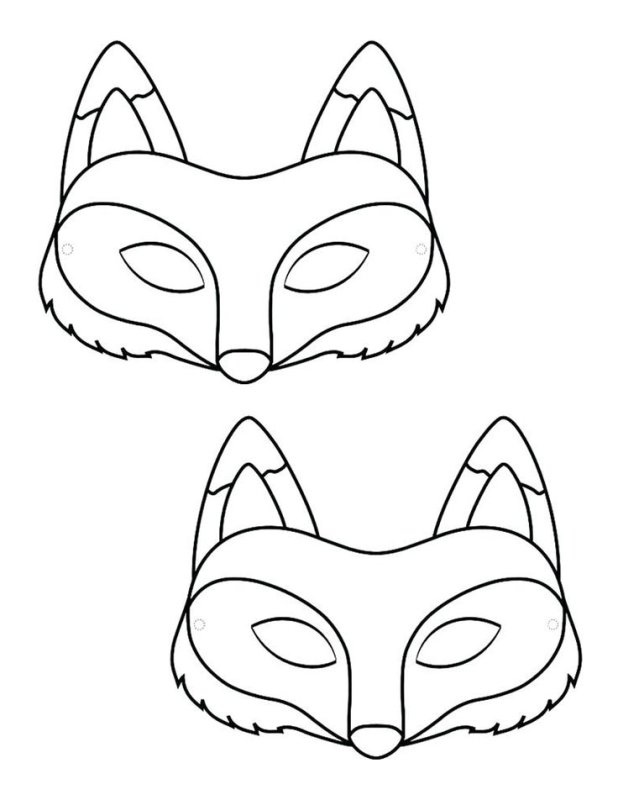 Маска лисы