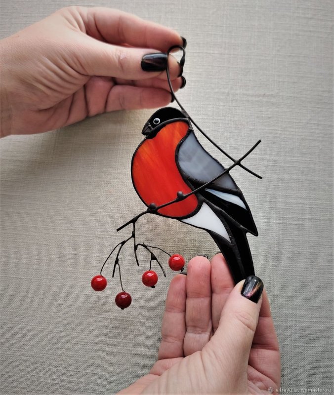 Снегирь Тиффани