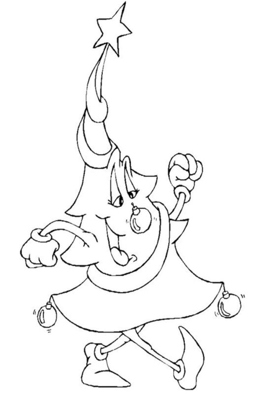 Трафареты на новый год прикольные