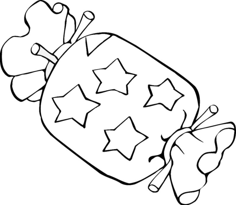 Конфеты для раскрашивания