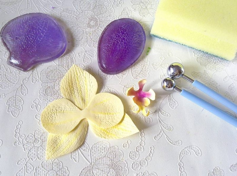 Орхидея из фоамирана