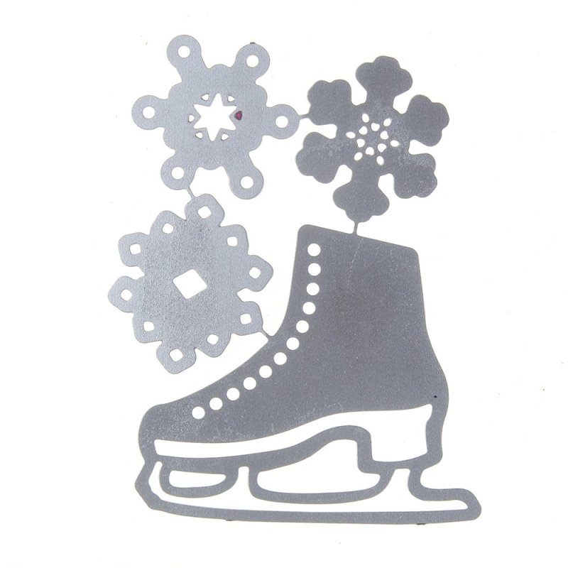 Новогодний конек трафарет