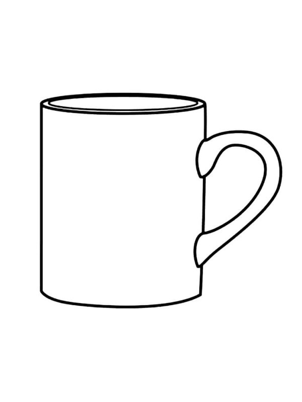 Трафарет кружки
