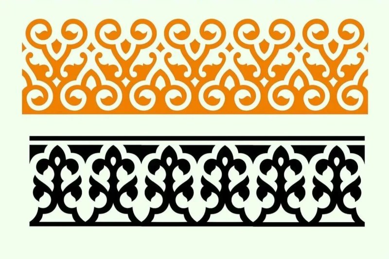 Якутский ленточный орнамент