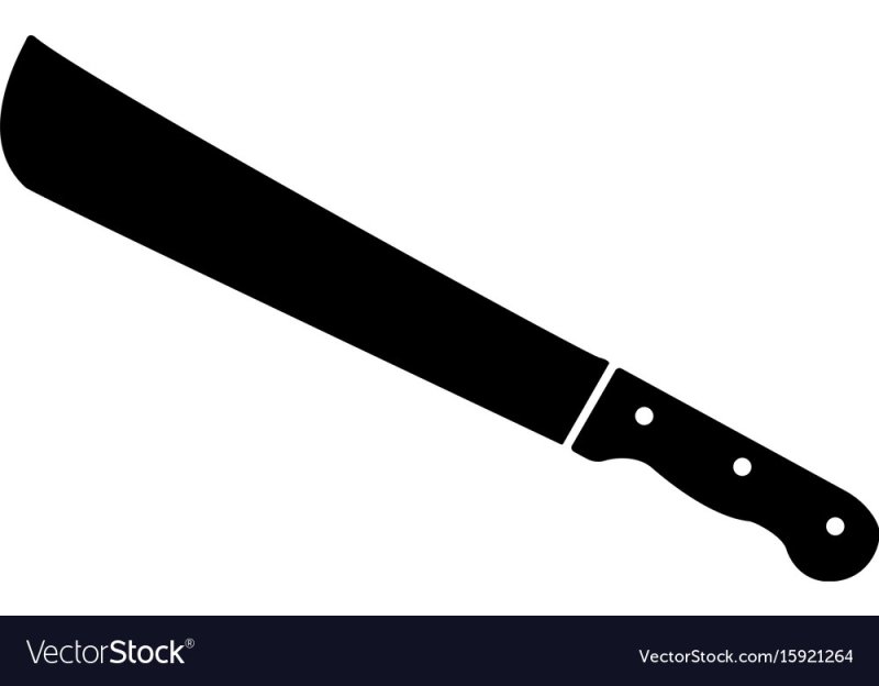 Трафарет мачете