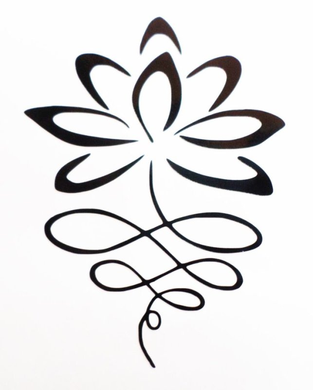 Трафареты для тату цветы