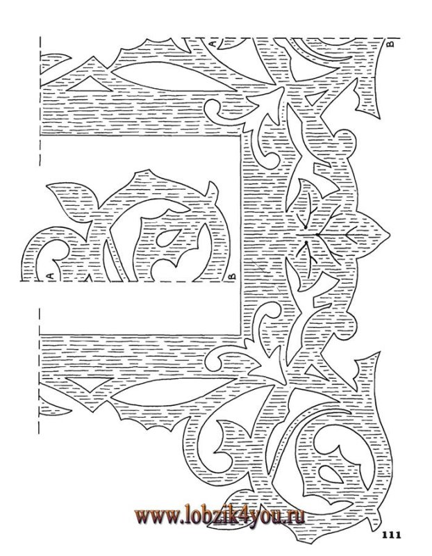 Трафареты для лобзика
