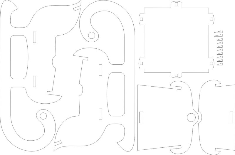 Санки из фанеры чертежи