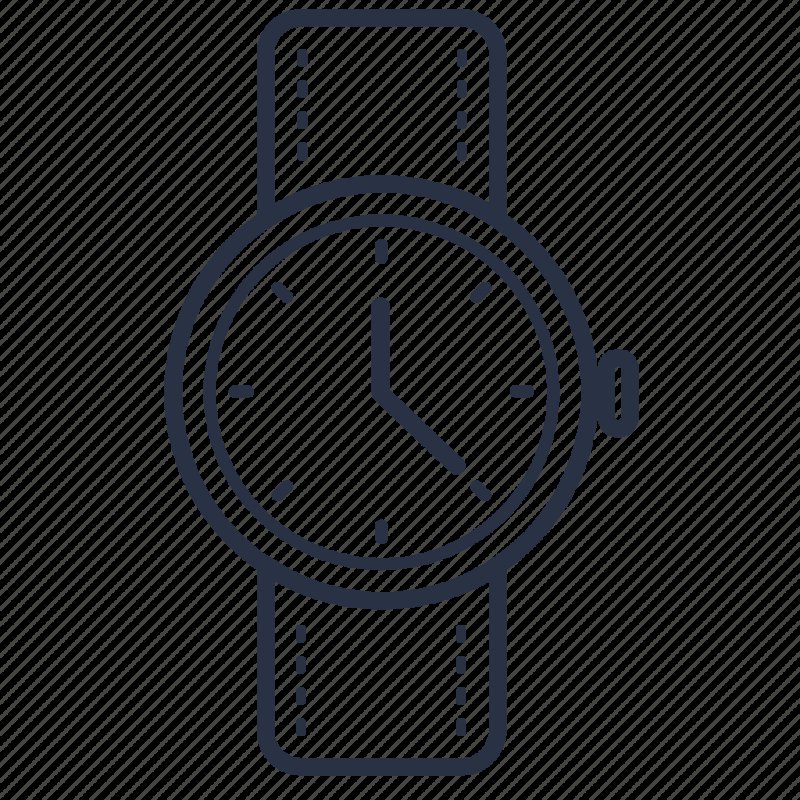 Наручные часы иконка
