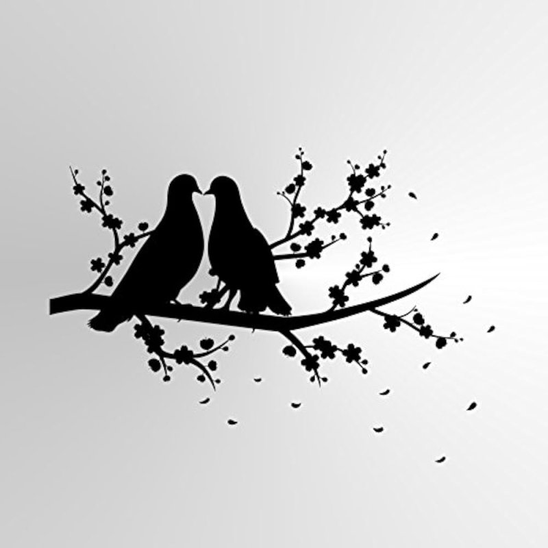 Трафарет птицы на стену