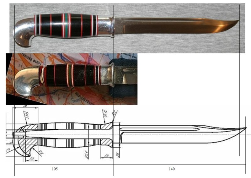 Финка Лаппи чертеж