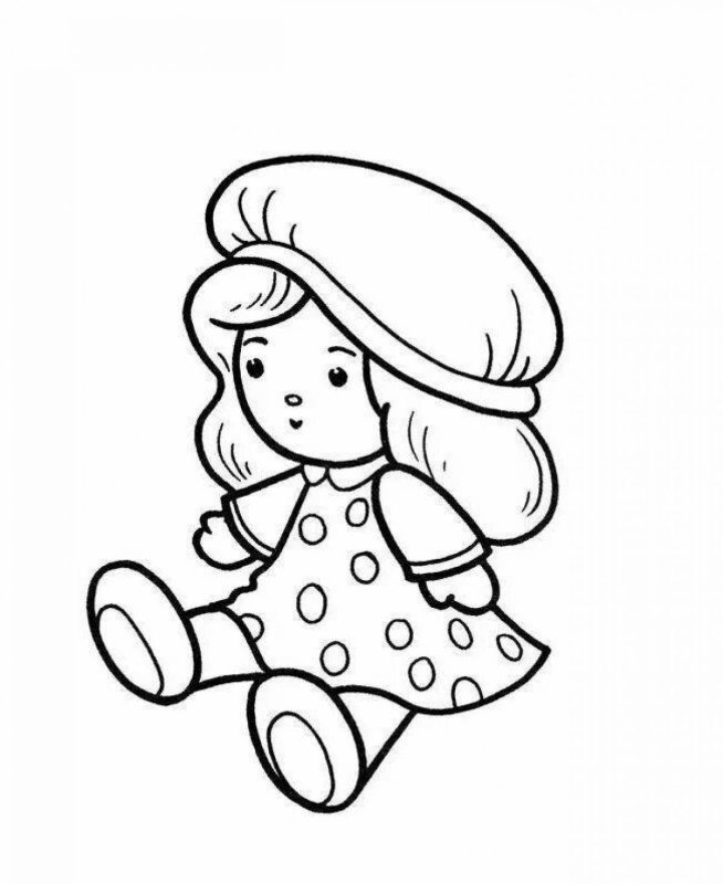 Игрушки раскраска для детей