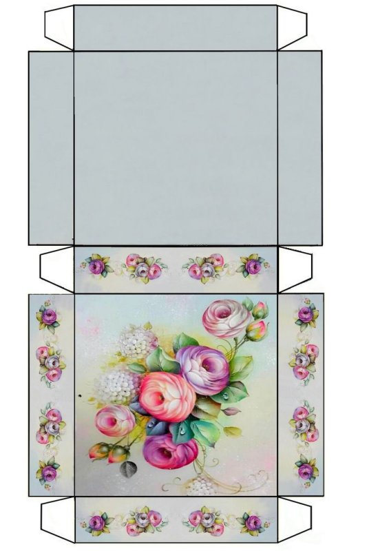 Трафареты в коробочке