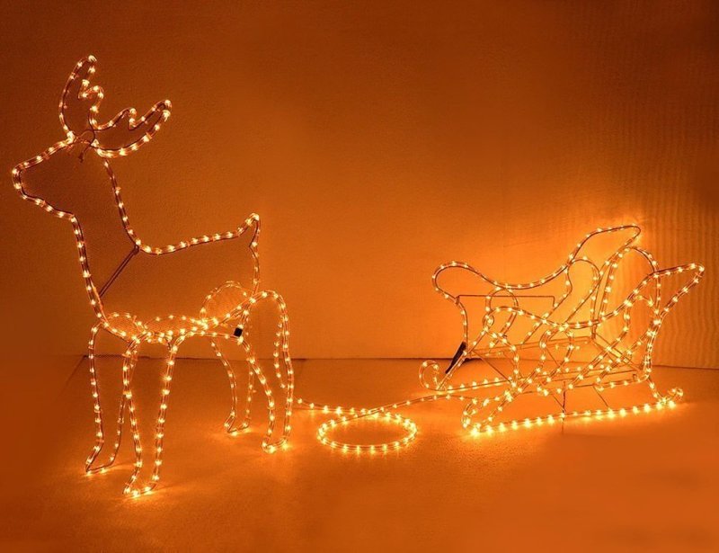 Фигуры из гирлянды