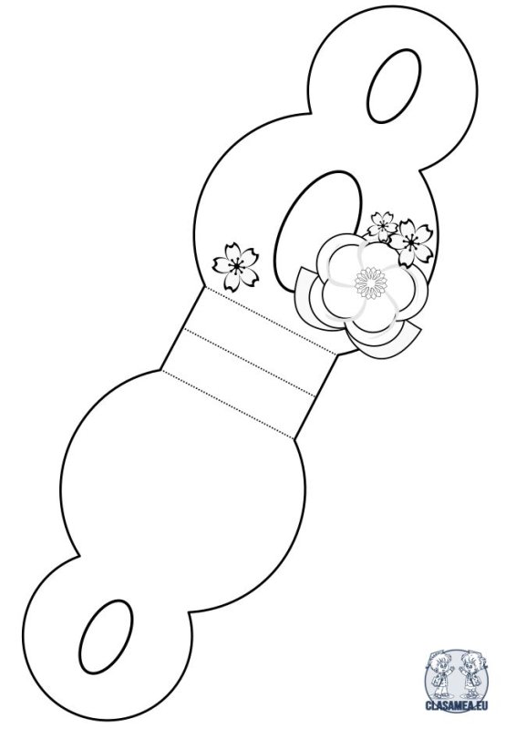 Поделки на 8 марта шаблоны