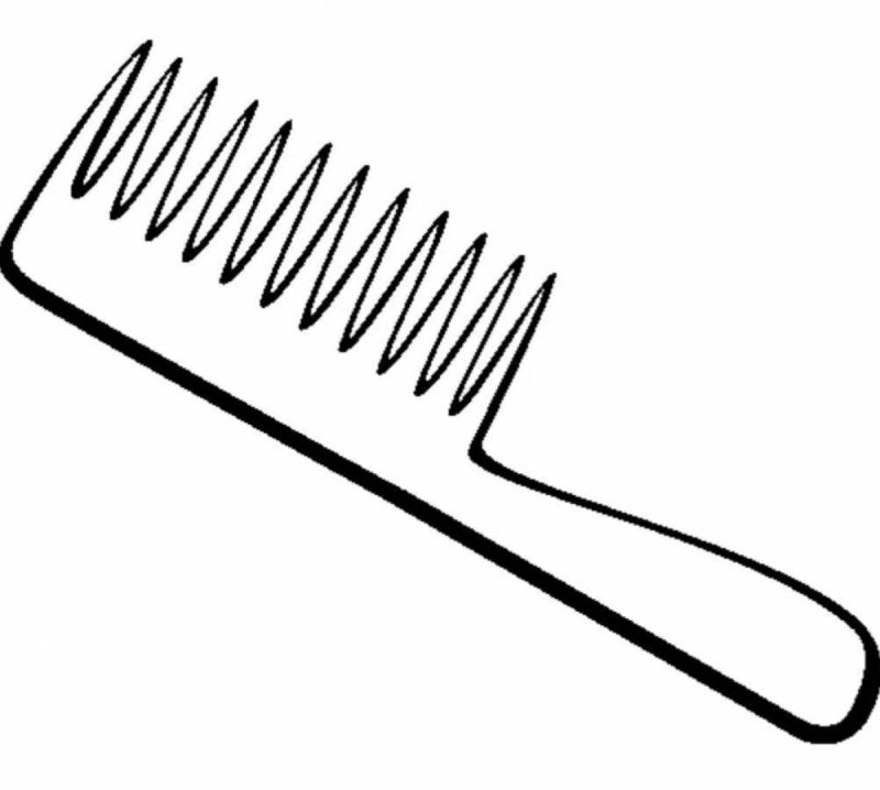 Трафарет Расчески