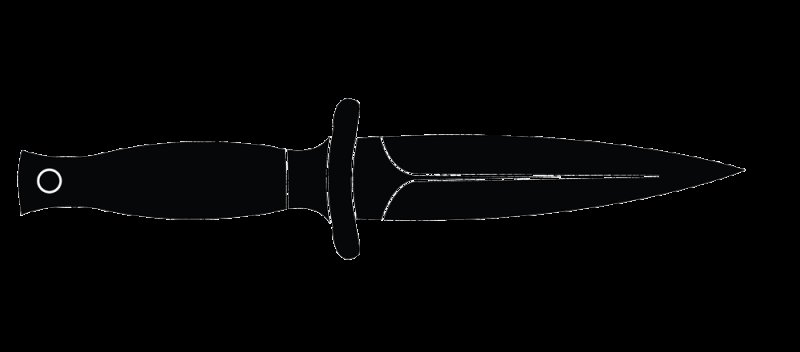 Кинжал распечатка