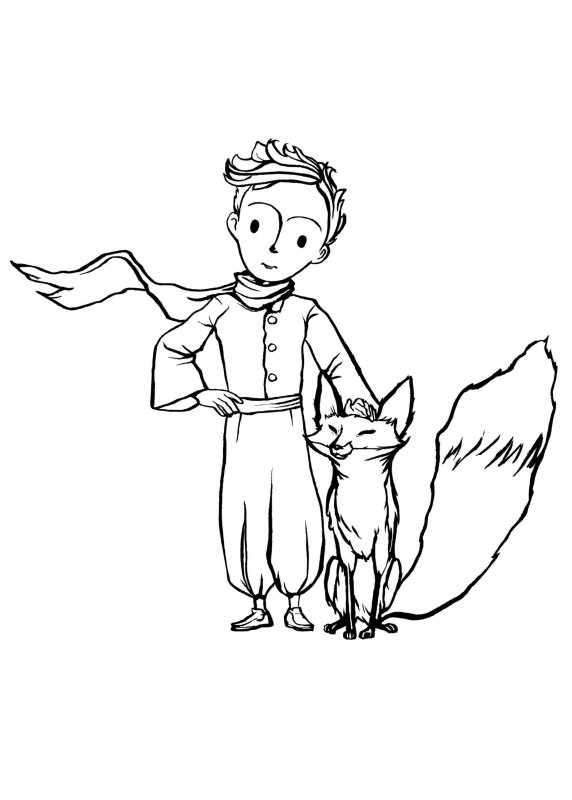 Маленький принц и Лис