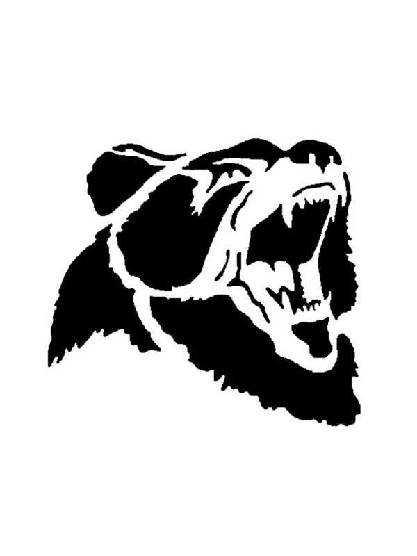 Медведь векторное изображение