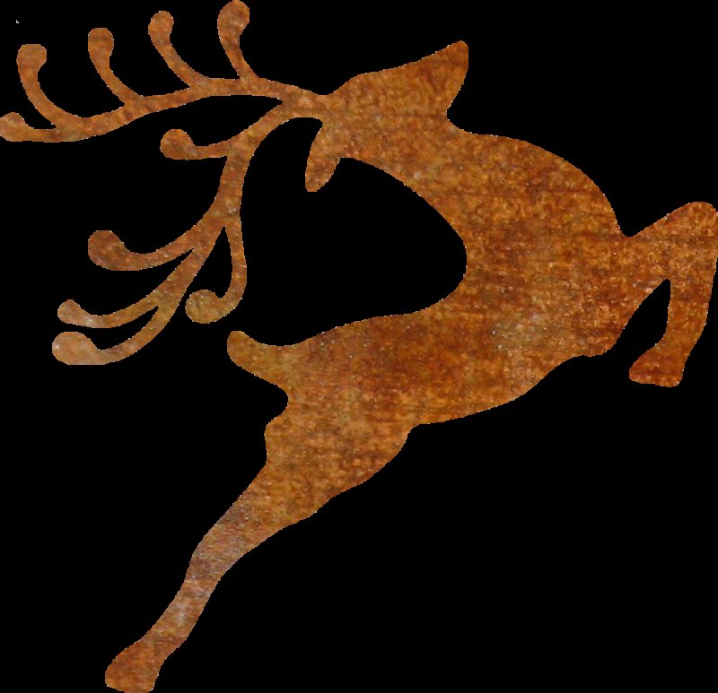 Трафарет "олени"