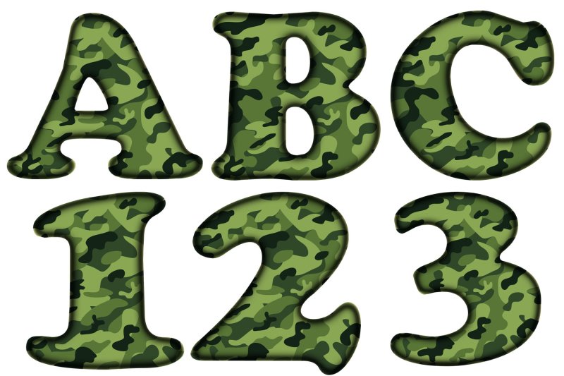 Трафареты буквы военные 28 фото