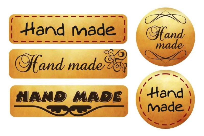 Бирка Handmade