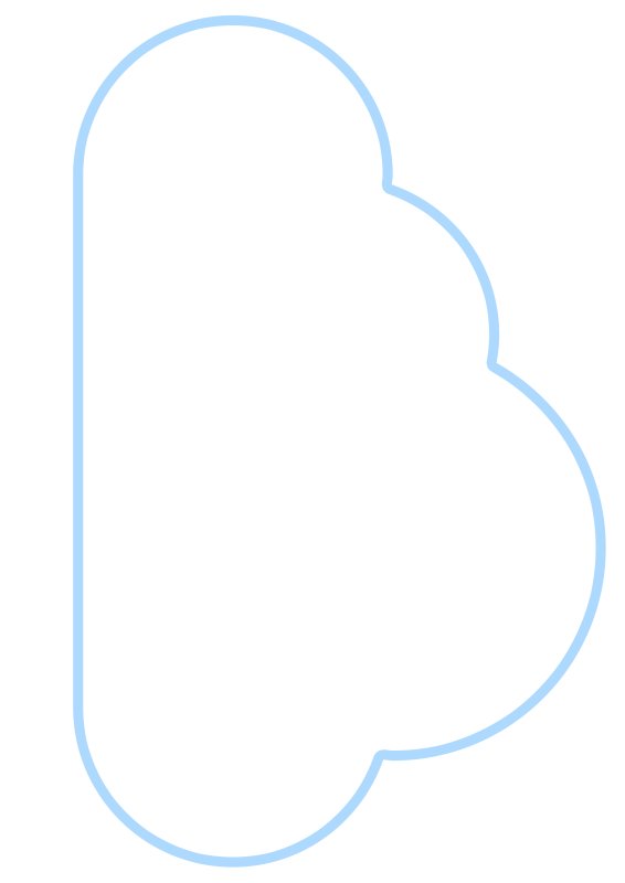 Аппликация облака