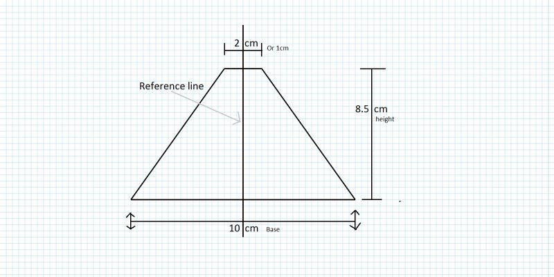 3d голографическая пирамида чертеж