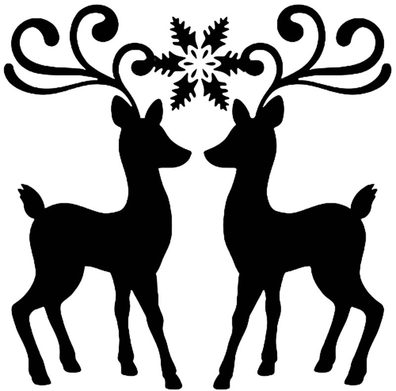 Олень для вырезания