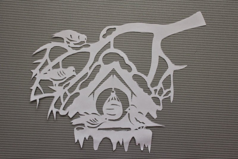 Вырезалки на окна дерево