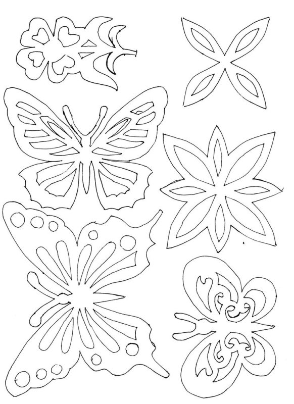 Трафареты для вырезания