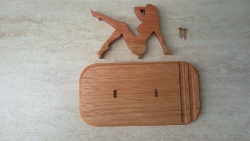 Подставка для телефона из фанеры