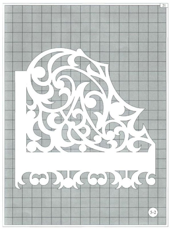 Трафареты для вырезания по дереву