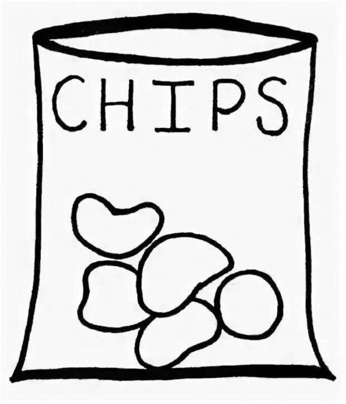 Раскраска еда