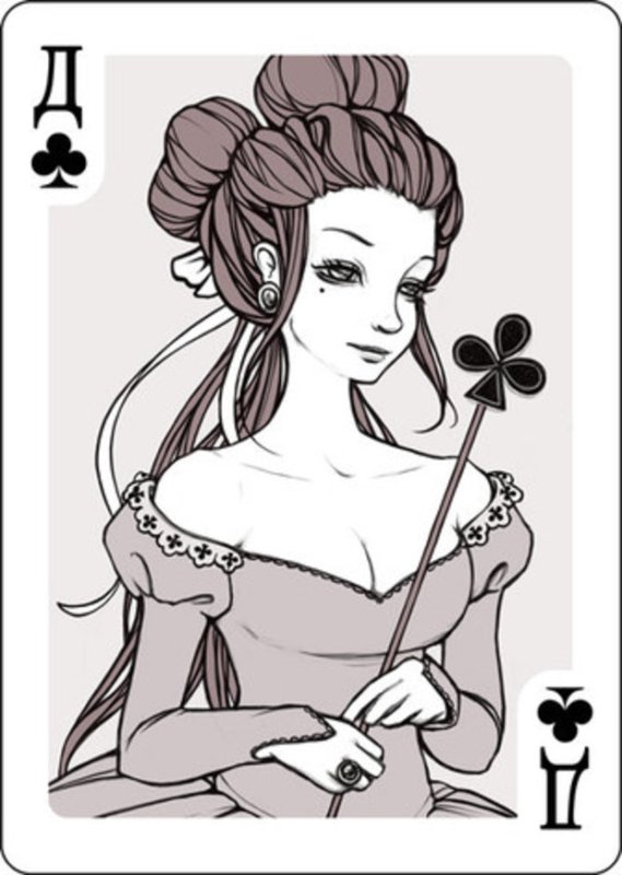 Красивые карты для срисовки