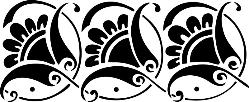 Трафареты для декора шаблоны