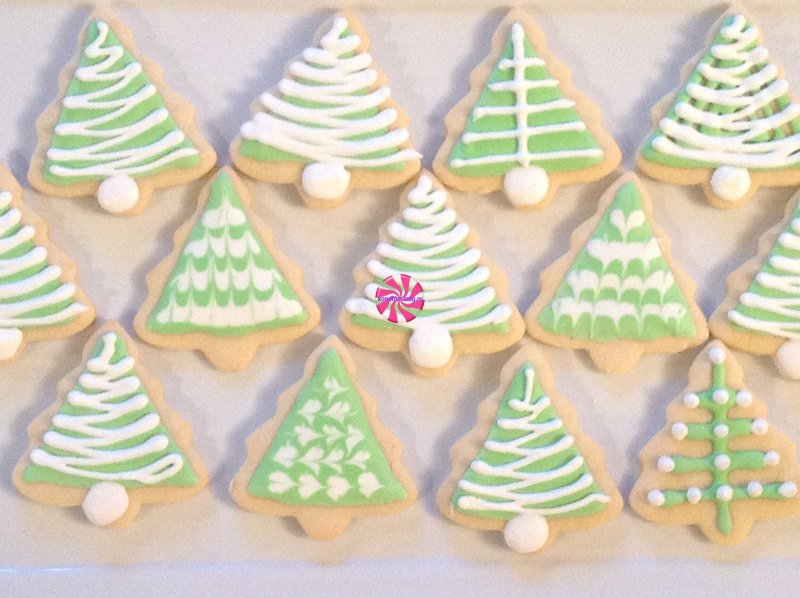 Печенье елочка