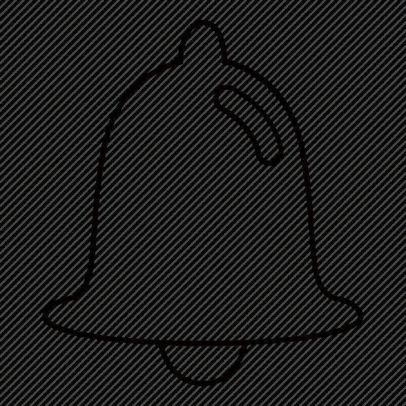 Колокольчик шаблон