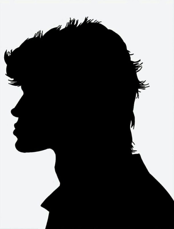 Виктор Цой силуэт