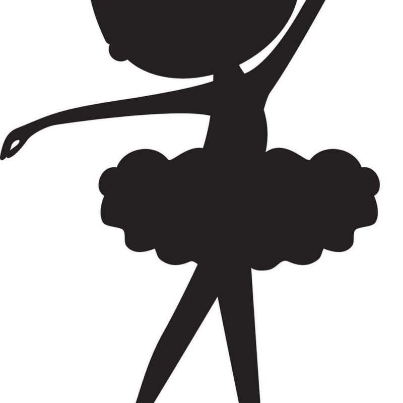 Балерины трафареты для вырезания
