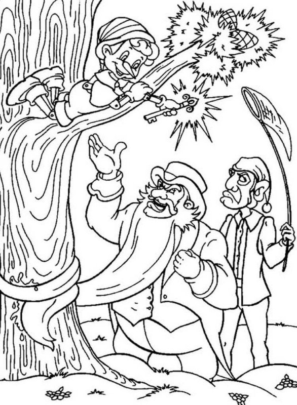 Буратино герои карабас барабас