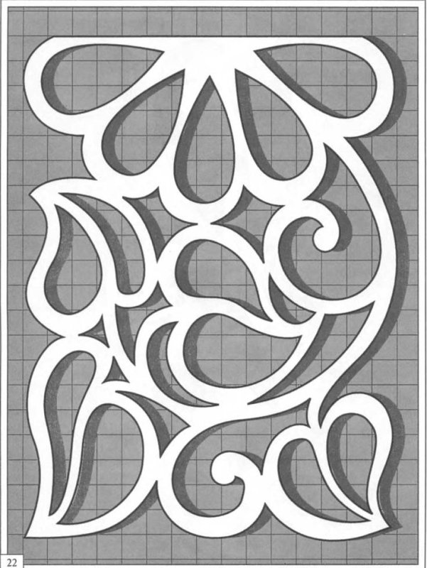 Трафареты для пропильной резьбы по дереву