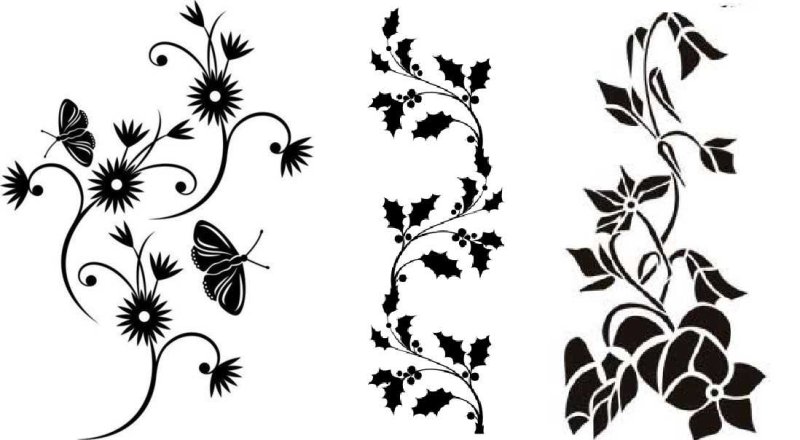 Растительный узор