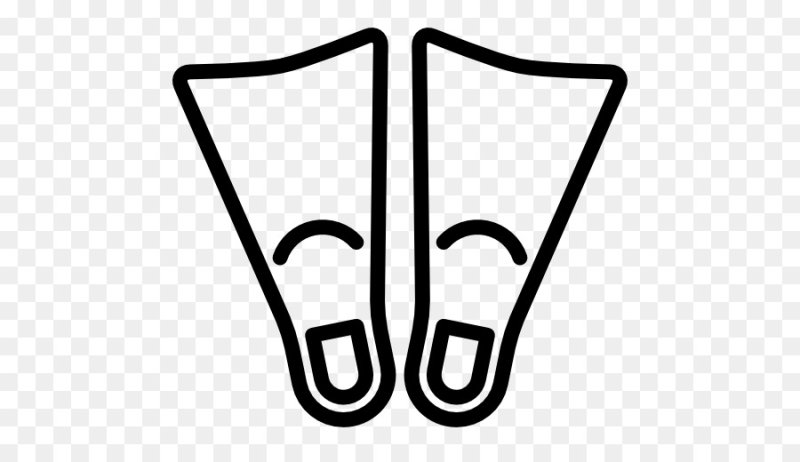 Силуэт ласты