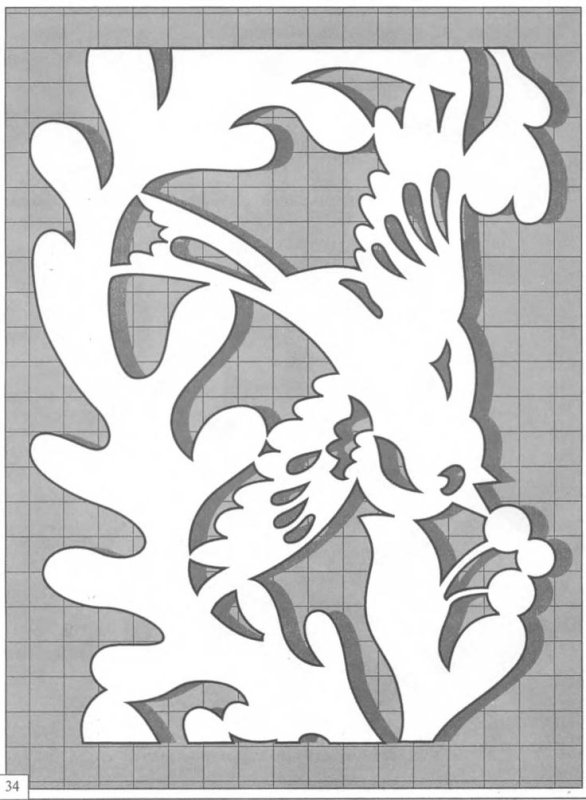 Пропильная прорезная резьба по дереву лобзиком