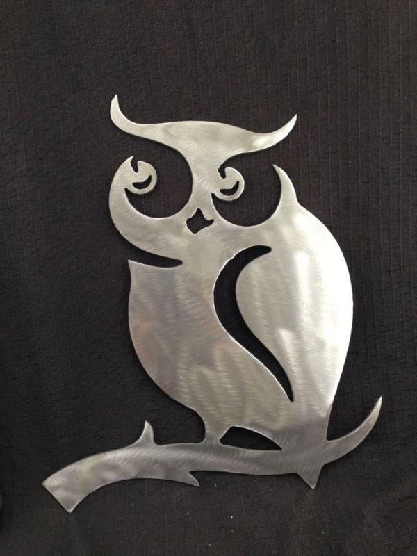 Трафарет Совы для резьбы по дереву